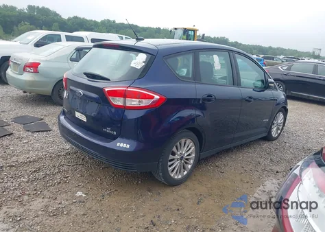 2017 Ford C-Max Hybrid Se from USA, damaged, VIN 1FADP5AU1HL111653